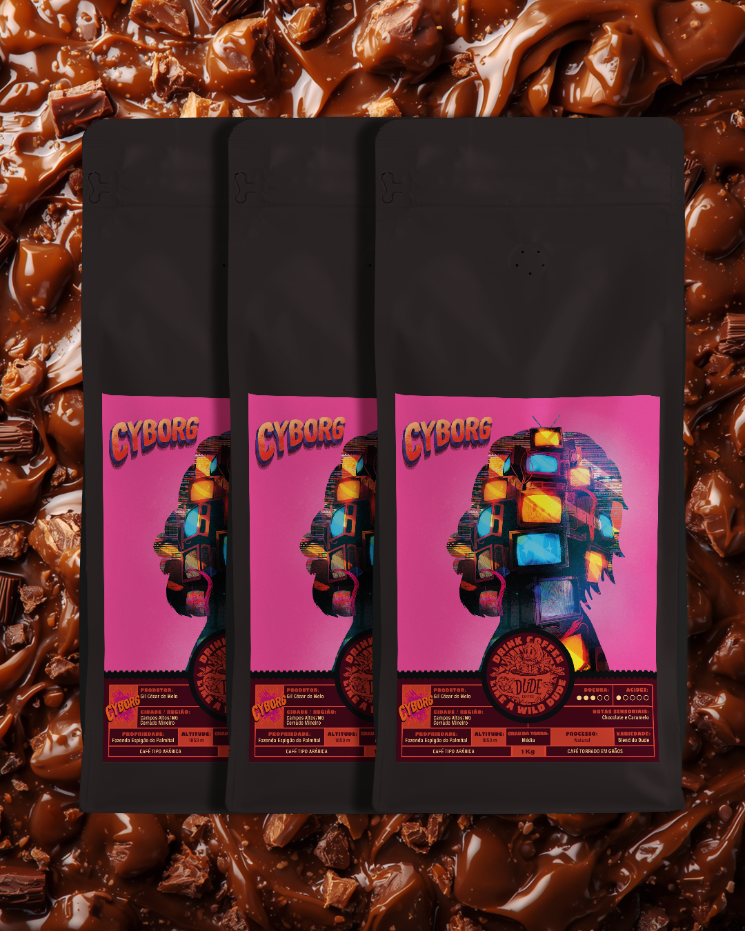 Kit Café do dia a dia 3Kg - Café Cyborg