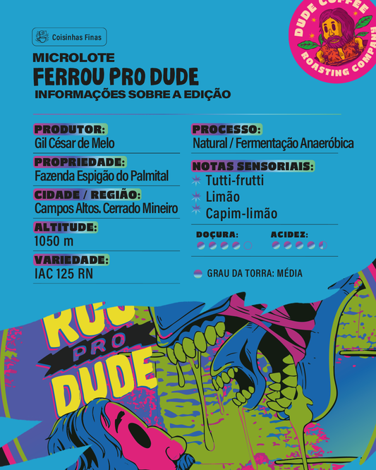 Café Ferrou pro Dude (Tutti-Frutti, Limão, Capim Limão)