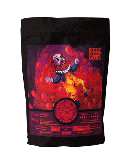 Café BEEP, BEEP, DUDE (Doce de Leite, Avelã e Rapadura)