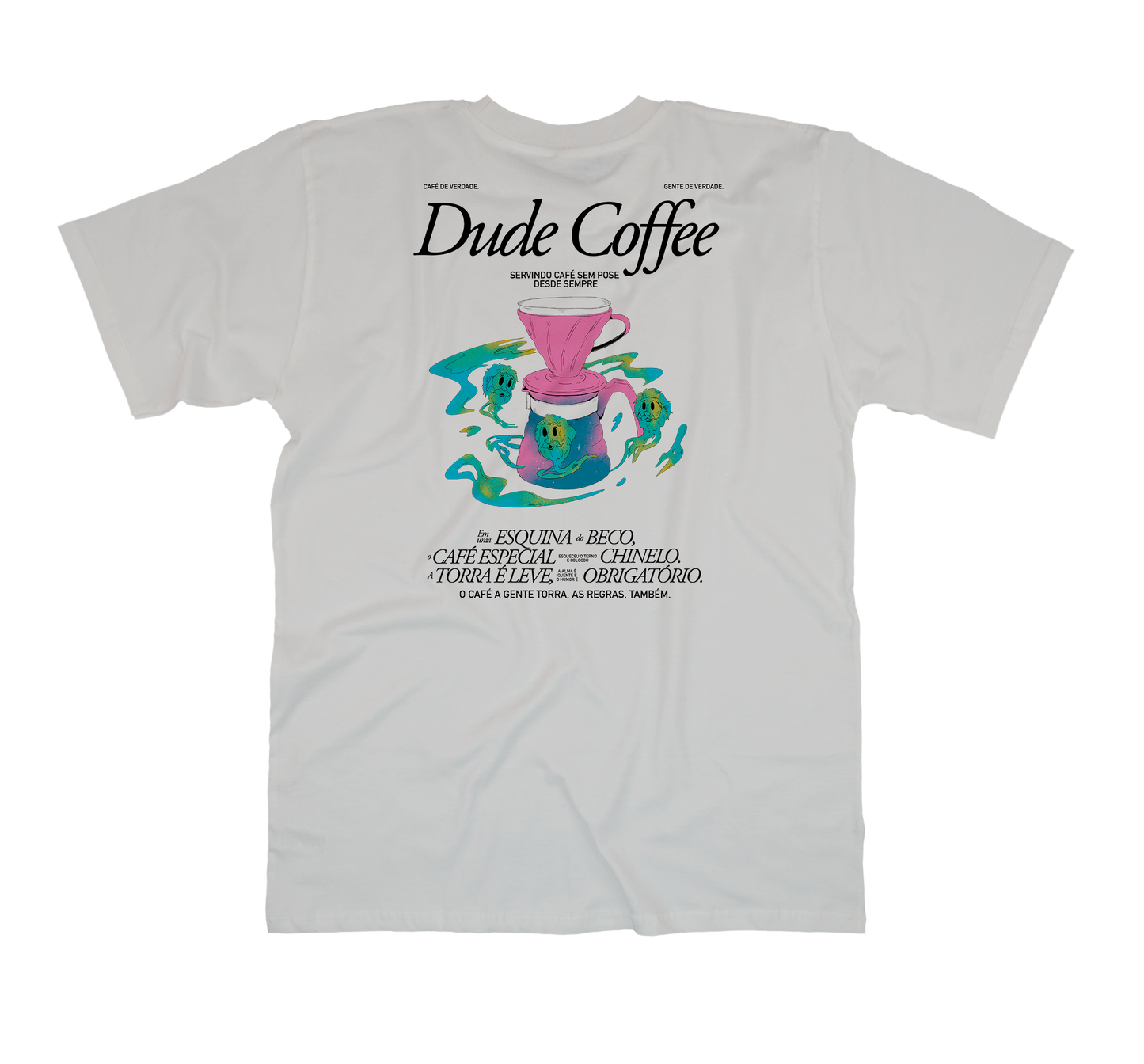 Camiseta Branca V-60