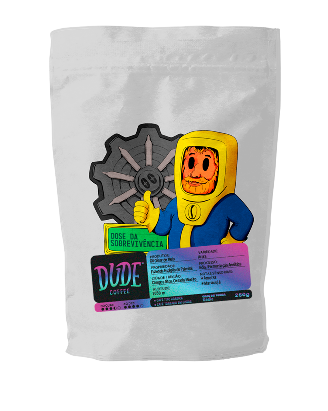 Café Dose de Sobrevivência (Ameixa e Maracujá)