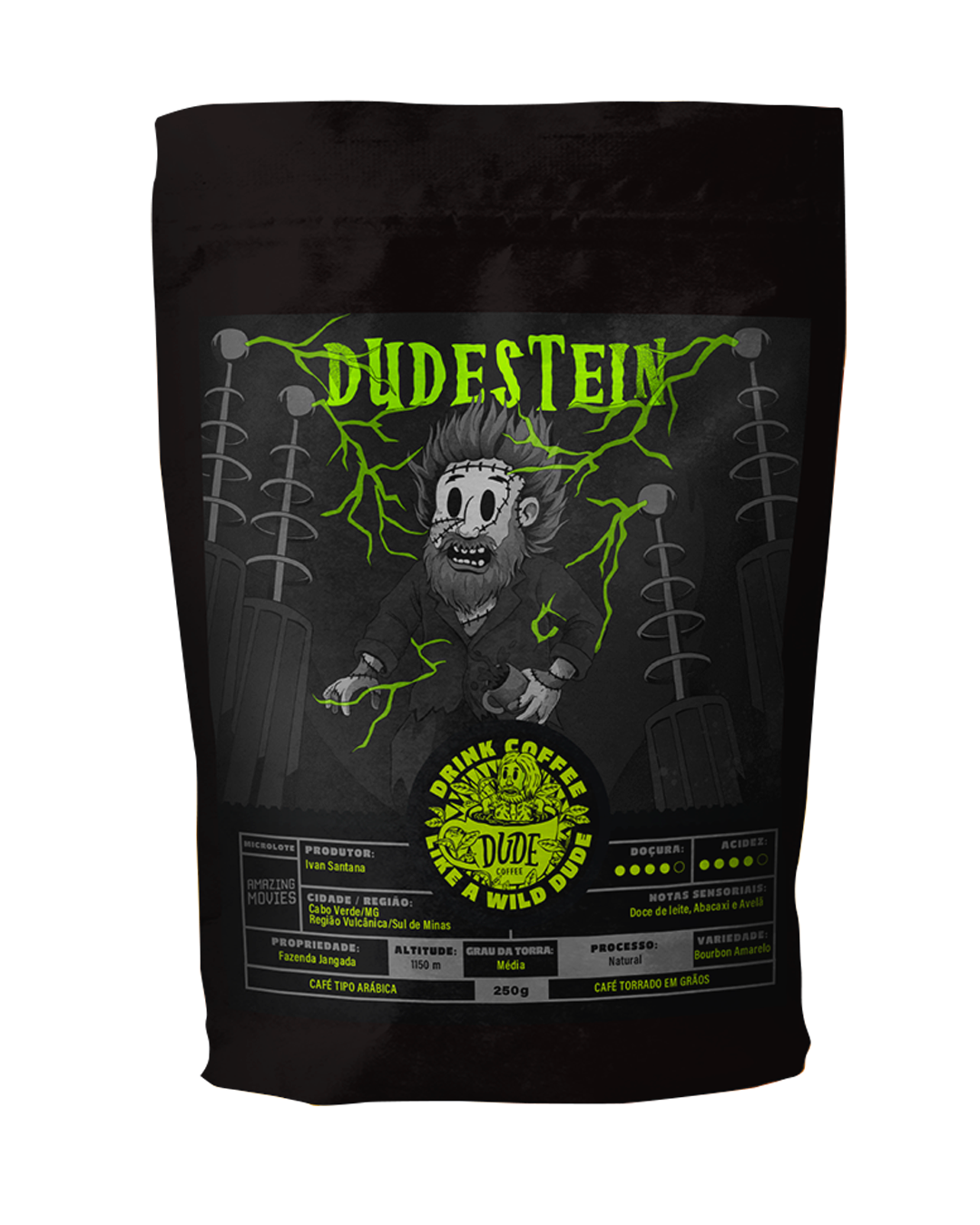 Café Dudestein (Doce de Leite, Abacaxi e Avelã)